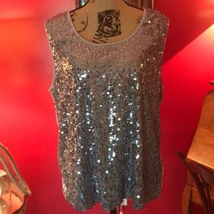 George Sequined Tanktop